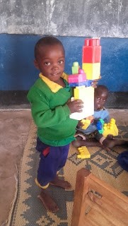 De kleuterschool in Kilangala…vervolg