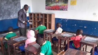 De kleuterschool in Kilangala